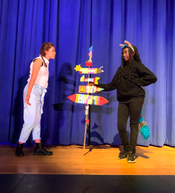 Caroline Houser, McAuliffe International School Theatre Caroline Houser, McAuliffe International School Theatre